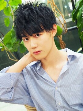 ヘア ジュレ ドゥ(hair jurer deux) 【ヘアジュレドゥ 花井】ハネの束感マッシュメンズヘア