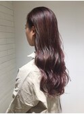 【EIGHT溝の口】お客様スタイル_デザインカラー切りっぱなしボブ