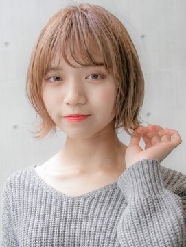 ルティア 池袋(Lutia) 外ハネセット シースルーバング