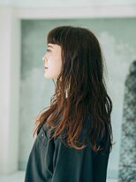 プロデュース 相模原店(Produce)&nbsp;個性的♪厚めバング☆グラデーションカラー
