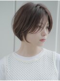 前髪長め大人ショートボブ20代30代40代【AIN.表参道】川原大地