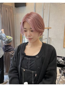 アソビ(Asobi) 【ブリーチ２回】ペールピンク