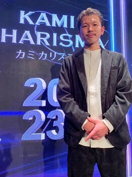 クロト 福岡本店(KUROT)の写真/【カミカリスマ2年連続受賞】九州では貴重な、メンズカット受賞をしたstylistの技術は一味違う