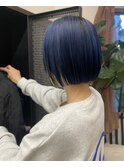 ぱつっとボブ