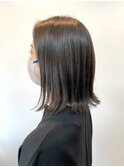 ◎外ハネナチュラルボブ×オリーブグレージュ◎