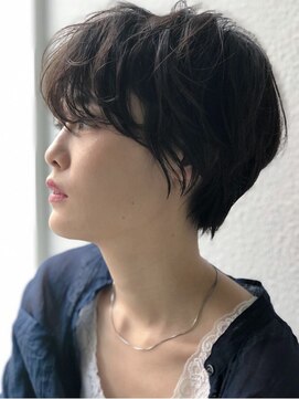 エルア 辻堂(LR.) 大人ハイライト/シークレットハイライト/抜け感ベージュショート