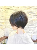 ヒロノタクヤ 丸みハンサムショート