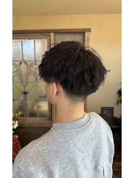 オーリー 上里本庄店(OLLIE) 波巻きパーマ×似合わせメンズカット