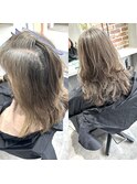 お白髪ぼかし
