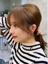 ロンドホットリップ 立川(Lond hot lip)&nbsp;韓国レイヤー/韓国風/顔周り/髪質改善/黒髪/ブリーチなし 立川