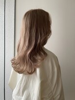 プラスディー(+D)&nbsp;ゆる巻きミルクティーベージュ