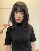 ピープル オモテサンドウ(people omotesando) ミディアムフェイスレイヤー