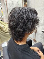 カーニー 上野(kearny)&nbsp;ツイストスパイラルパーマ縦落ちパーマメンズ波巻きパーマ