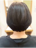 30代40代50代/艶髪スタイル/大人ボブ/簡単スタイリング