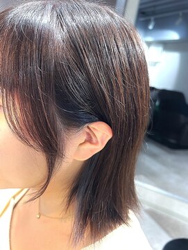 リミュー バイ イフ(lmu by if) 小顔カット＋インナーカラー