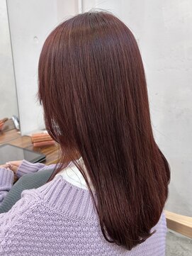 ファルベ(Farbe) 簡単で綺麗に見えるワンカールレイヤーカットブラウン