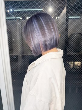 ラニヘアサロン(lani hair salon) アンブレラカラー/ブルーバイオレット/インナーカラー/デザイン