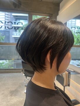 ヘア デザイン リスク(HAIR DESIGN RISK) 【RISK 飛澤広偉】可愛い ベリーショート・ショート丸み