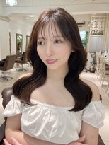 フォルテ 表参道店(FORTE) 【フォルテ千鶴】アプリコットオレンジ/くびれヘア/縮毛矯正