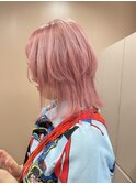 薄ピンクカラー