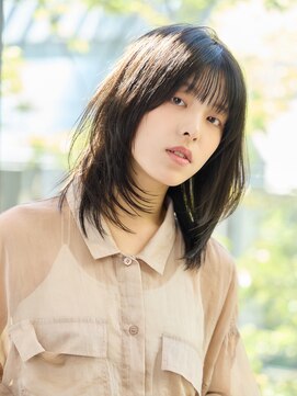 ジアン バイ ミルボン 西宮ガーデンズプラス(GIEN by milbon) レイヤーカット/ミディアムレイヤー/くびれヘア/韓国レイヤー