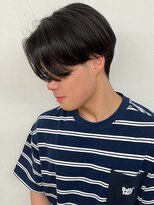 モリオフロムロンドン 松戸店(Morio from London)&nbsp;【メンズ 松戸 岩口】刈り上げセンターパートハンサムショート