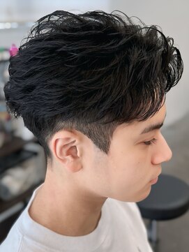 バース バイ ハピネス(BIRTH by happiness) 奈良men'sフェザーパーマフェザーショート