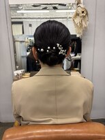 ライツ オオサカ(Litze osaka)&nbsp;アップスタイル×ボブ《ひえだかれん》