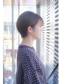 丸みショート/ショートヘア/ショートボブ/表参道【松本匡介】