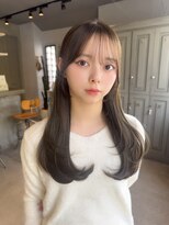 カシュカシュ 表参道(cache cache)&nbsp;レイヤーカットハッシュカット顔周りレイヤーシースルーバング