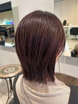ノア(no_a)&nbsp;【四条烏丸】レイヤーボブ×ボルドー