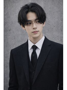 アットラブ バイ ベル(at'LAV by Belle)の写真/ビジネスマンは横顔が大事!サイドもキマるat'LAVのカット。メンズサロンならではの落ち着いた空間も人気◎