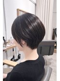 『30～40代』ショート　ボブ　ショートヘア　白髪ぼかし　221