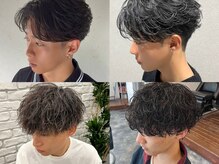 〈カット＋パーマ＋ハイライト〉パーマとハイライトでよりスタイリングを楽に。[京都/ツイスト/ハイライト]