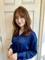 アロマ ヘアルーム 池袋店(AROMA hair room)&nbsp;イメチェン/前髪/デジタルパーマ/ミルクブラウン/20代/池袋