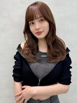 ロエ 元町店(Loe) 元町レイヤーカット韓国ダブルカラー顔周り前髪カットボブ