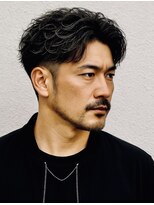 バーバーショップテト(barber shop tete)&nbsp;イージーパーマセンターパート
