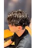 【褒められる垢抜け！！】メンズカット＋波まきパーマ＋眉 wax【行徳/浦安】