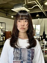 ニードジェリコ(NEED JERICHO) 大分レイヤーカットハッシュカットミディアムレイヤー