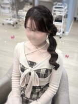 アリエス 渋谷駅東口店(Aries)&nbsp;おだんごサイドポニー