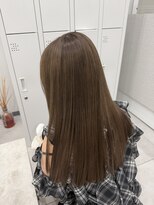 ヴェルア 四条烏丸(Velua) ワンブリーチ ベージュ ミルクティーカラー ケアブリーチ