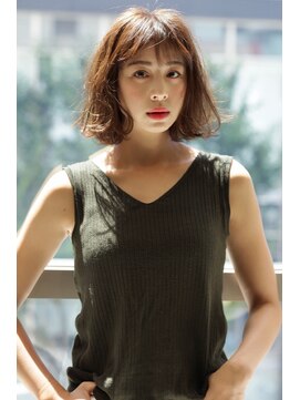 エアー 福岡(AIR) ［air FUKUOKA 掛橋］ セミウェトな大人ワンレン