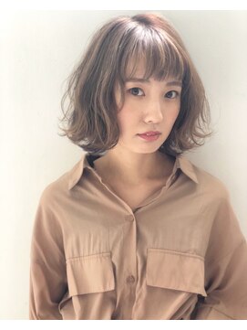 ファースト 長町店(first) 【ｆｉｒｓｔ長町】シアーベージュボブ◎20代30代40代50代