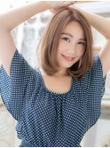 *mod's越谷*外国人風カラーで前下がり抜け感ワンカールa!