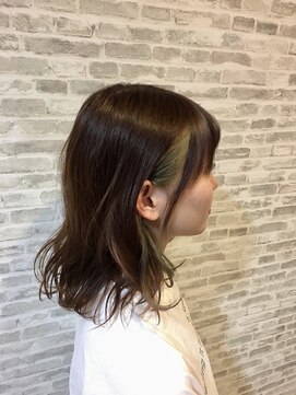 ラッソヘアー(Lasso hair) インナーカラー