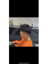 ボルド(MEN'S HAIR SALON BORDO) フェード×ツイストパーマ