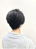 小顔/ショートグラ/暗めカラー/艶カラー/30代40代50代/ショート
