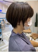大人小顔キレイマッシュショートボブ　新宿
