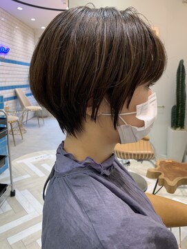 シー バイ ロンド 新宿(Sea by Lond) 大人小顔キレイマッシュショートボブ　新宿