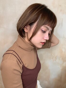 ニスル 町田店(NISURU) 似合わせカット/大人ガーリー/ダークアッシュ/着物/町田/町田駅